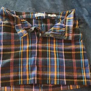Plaid skirt